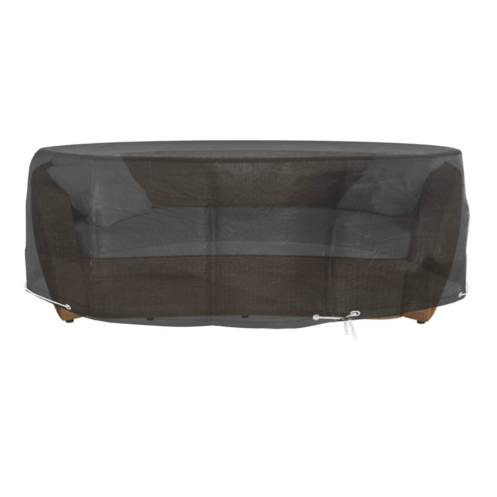 vidaXL kerek sziget társalgóhuzat 8 fűzőlyukkal Ø188 x 50 cm
